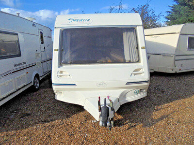 ABI SPRINTER- IDEAL STARTER 2BERTH CARAVAN INCL - , NEW TYRES