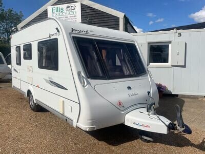 ELDDIS AVANTE CLUB 462, 2 BERTH TOURING CARAVAN + MOTOR MOVER + AWNING