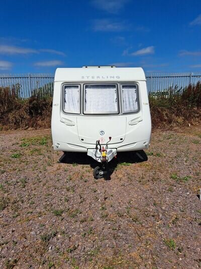 STERLING EUROPA 550/4 4BERTH CARAVAN 2011 MODEL