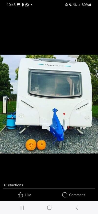 bailey pursuit 430 4 caravan