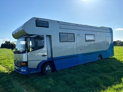 Mercedes atego 7.5 ton race truck motorhome