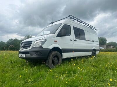 Mercedes Sprinter 4x4 overland camper van