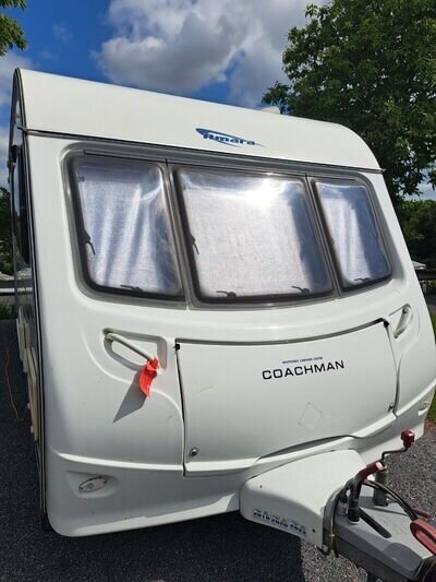 2 berth touring caravan with motor mover