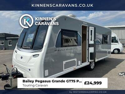 Bailey Pegasus Grande GT75 Portofino 2024 Touring Caravan