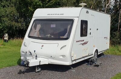 2009 ELDDIS XPLORE 474 4 BERTH FIXED BED CARAVAN EXCELLENT CONDITION