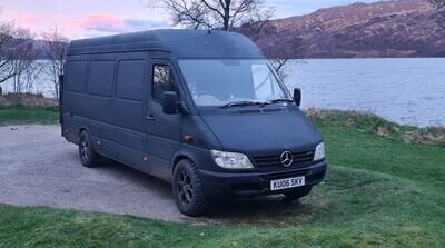 Mercedes Sprinter Swamper Style Off-Grid Stealth Camper - Needs work & finishing