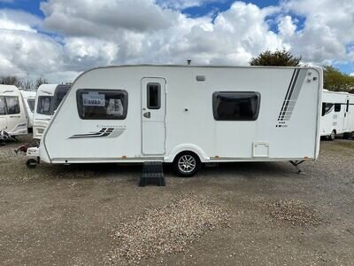 2010 swift charisma 545 - fixed bed - end washroom - awning -