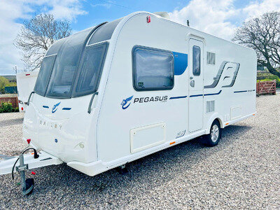 2017 BAILEY PEGASUS BRINDISI /4 BERTH SINGLE AXLE / FIXED TRANSVERSE ISLAND BED