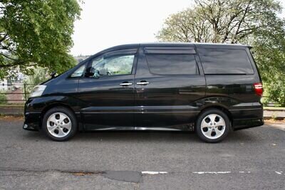 2007 TOYOTA ALPHARD 2.4 PETROL AUTO ULEZ FRESHLY IMPORTED BRAND NEW 2 BERTH