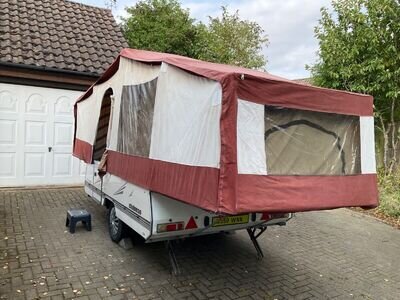 trailer tent (Old but useable) going cheap!