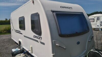 2013 Bailey Orion 530-6 Touring Caravan, Fixed Bed, Motor Mover, 6 Berth, 1205kg