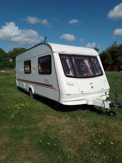 2003 Elddis 524 Riviera single axle caravan 4 berth