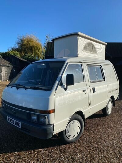 SMALL CAMPERVAN MOTORHOME NISSAN VANETTE 1994 DIESEL 2 BERTH BARGAIN DRIVES WELL