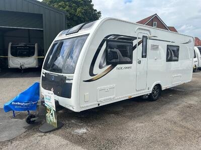 2019 Lunar Solaris 544 - French Bed / End Washroom - 4 Berth - Touring Caravan