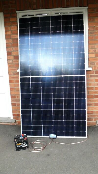 495W SOLAR PANEL KIT Camper/Van c/w Regulator Cabling Brackets MC4s etc - Newark