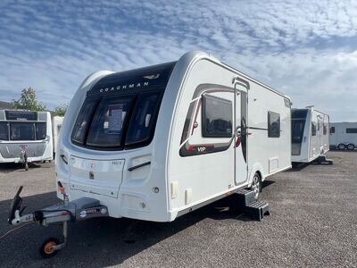 4 BERTH COACHMAN VIP 565/4 FIXED SINGLE BEDS 2015 WITH 3MTS WARRANTY&PACK