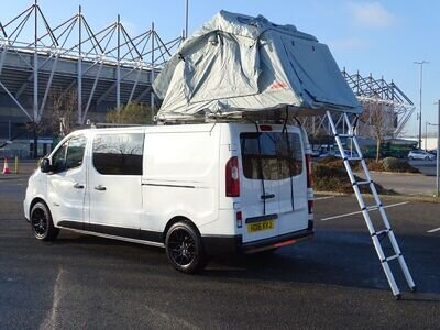 2016 FIAT TALENTO 1.6 DIESEL 6 SPEED 4 BERTH CAMPER CONVERSION WITH ROOF TENT