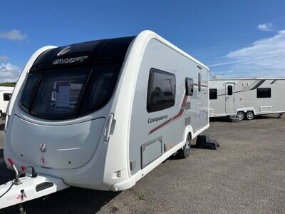 4 BERTH SWIFT CONQUEROR 530 WITH SILVER SIDES&FITTED WITH A MOTOR MOVER&WARRANTY