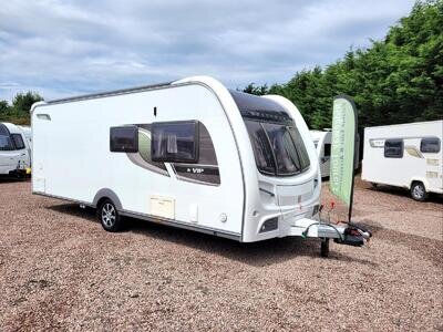 Coachman VIP 560/4 2012 Single Axle Fixed Bed 4 Berth - AL-KO ATC, Solar Panel