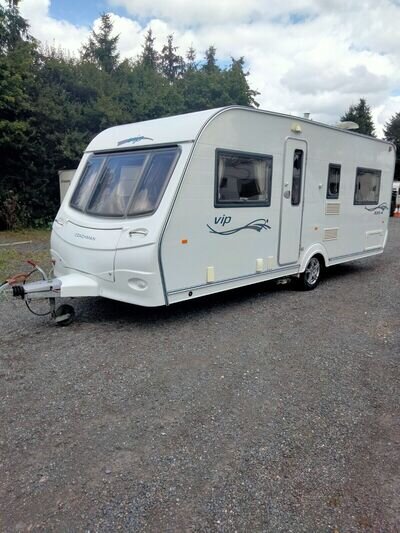 Coachman VIP 535/4 2009 Four berth fixed bed touring caravan single axle