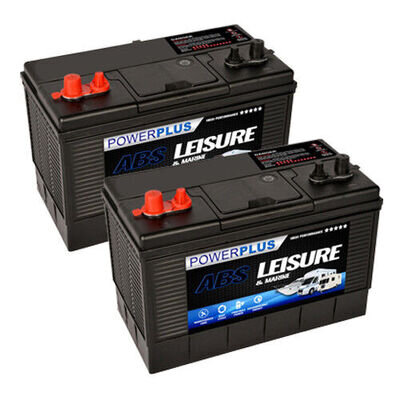 PAIR 2x LXD110 Leisure Batteries 12volt 110ah Narrow boat Battery