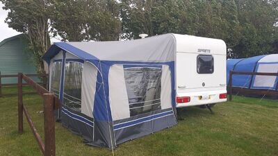 Sprite Alpine 2 2007 used 2 berth touring caravan with motor mover for sale