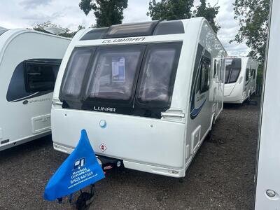 Lunar Clubman ES 2018 3 berth caravan *end washroom* **REDUCED...WAS £12495**