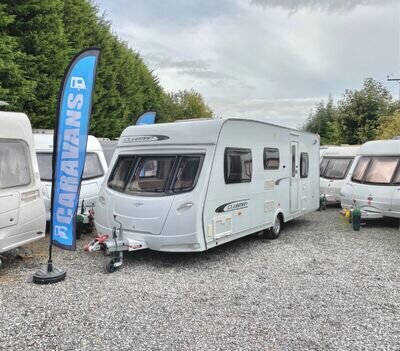 ✅2012 LUNAR CLUBMAN ES 4 BERTH CARAVAN - MOTOR MOVER - PX WELCOME - SOLAR PANEL✅