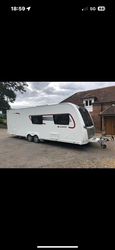 elddis avante 840 caravan 6 berth twin axel