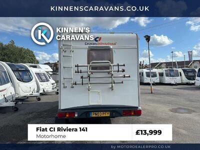 Fiat CI Riviera 141 2003 6 Berth Motorhome