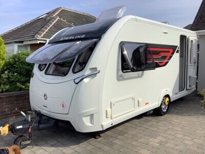 2 berth touring caravans with motor mover