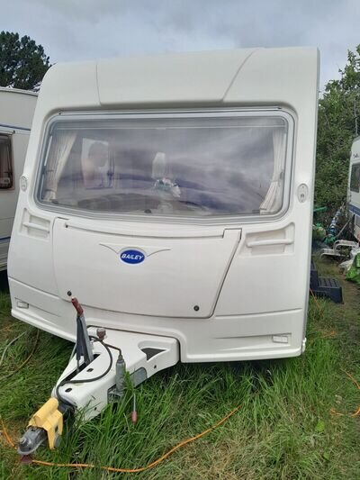 Caravan fixed bed 6 berth Good Condition Bailey Ranger 2008 +Awning Can deliver.