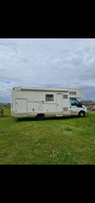 Ford 6 berth motorhome with large garage