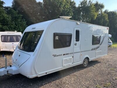 (SOLD) Elddis Avante 540 Fixed Bed 4 Berth caravan with motor mover