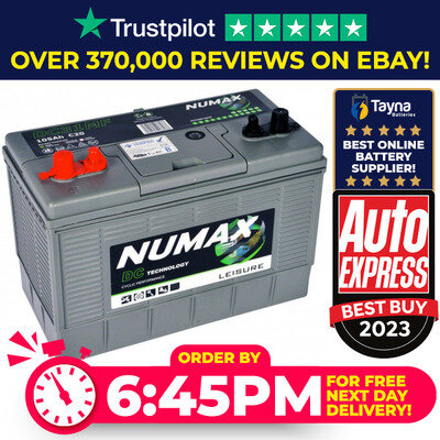 DC31MF Numax Leisure Battery 12V 105Ah