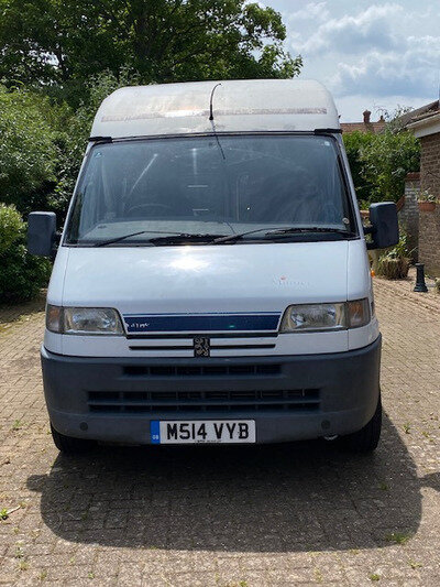 Holdsworth Minuet Camper Van 2 Berth Peugeot Boxer 1995 (M reg) Mileage 76,016