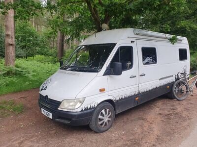 Mercedes Sprinter camper race van