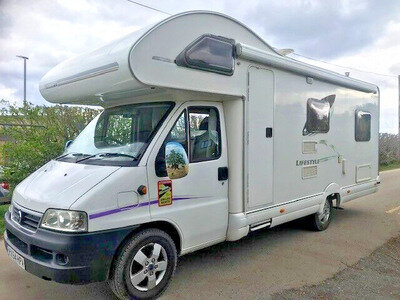 FIAT DUCATO SWIFT LIFESTYLE 630L 2.8HDi 6 BERTH MOTORHOME ,SOLAR, ALLOYS, MAY PX