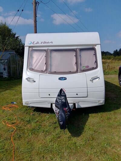 4 berth touring caravans used fixed bed