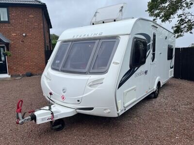 2010 sterling Eccles 90 jewel 4 berth fixed bed motor mover some damp trade sale