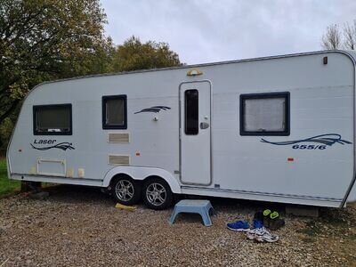 coachman laser 655/6 caravan