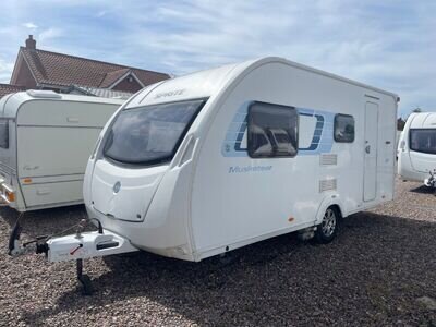 2012 SPRITE MUSKETEER EB 4 BERTH REAR BEDROOM FITTED MOTORMOVER+ NEW SPARE WHEEL