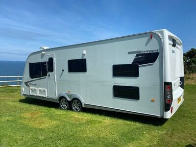 Elddis Crusader Tempest - 6 berth caravan triple fixed bunks 2011 alde heating