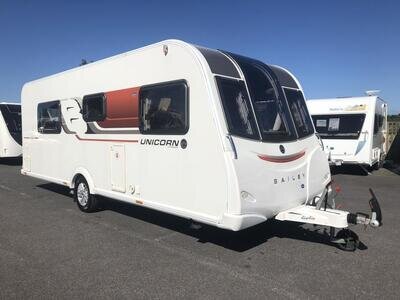 2017 BAILEY UNICORN VIGO 4 BERTH CARAVAN