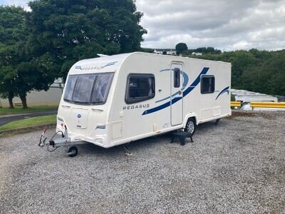 2012 Bailey Pegasus Verona - 4 Berth Touring Caravan with Fixed Rear Bed