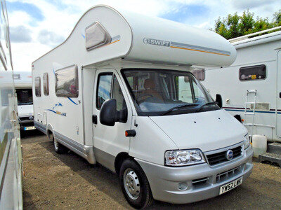 FIAT DUCATO SWIFT SUNDANCE 630L 6 BERTH 2.8TDI MOTORHOME CHEAP TO CLEAR, MAY PX