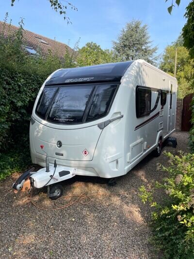 Swift Conqueror 530 4 berth 2017 with new soft furnishings and carpets.