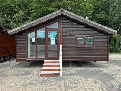 Twin Lodge For Sale - Cosalt Vermont Twin Lodge 28x20ft / 2 Bedrooms