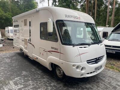 MERCEDES-BENZ 316 RAPIDO 987M - 2006 - 30K MILES - FIXED BED - 6 BERTH - VGC