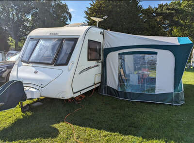 Caravan for sale 4 berth, touring caravan, Elddis Avante 540, 2010